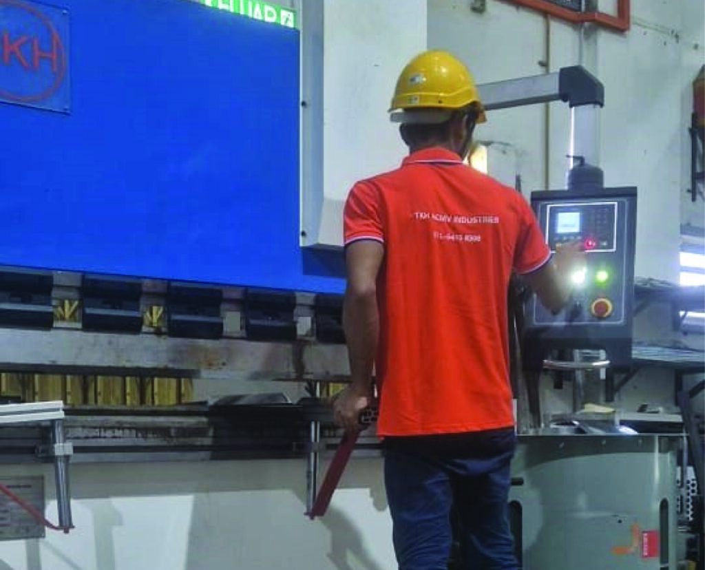 CNC Bending Machine TKH ACMV INDUSTRIES SDN BHD Exhaust Duct and Hood Fabrication Supply and Install